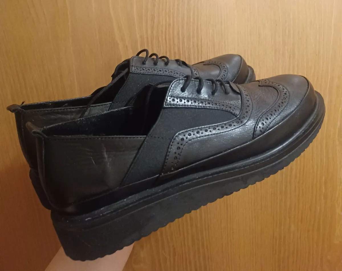 Never Worn Genuine Leather Women's Shoes - Size 7 - Image 2