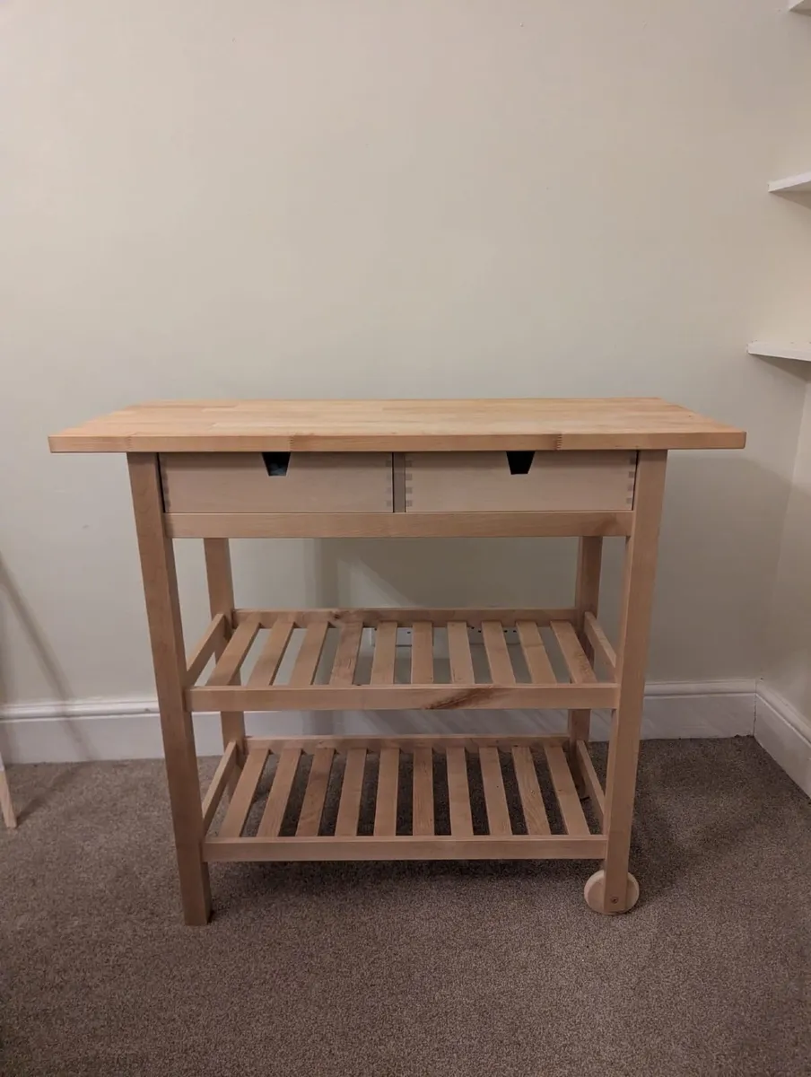 2 Kitchen Trolleys - Image 1