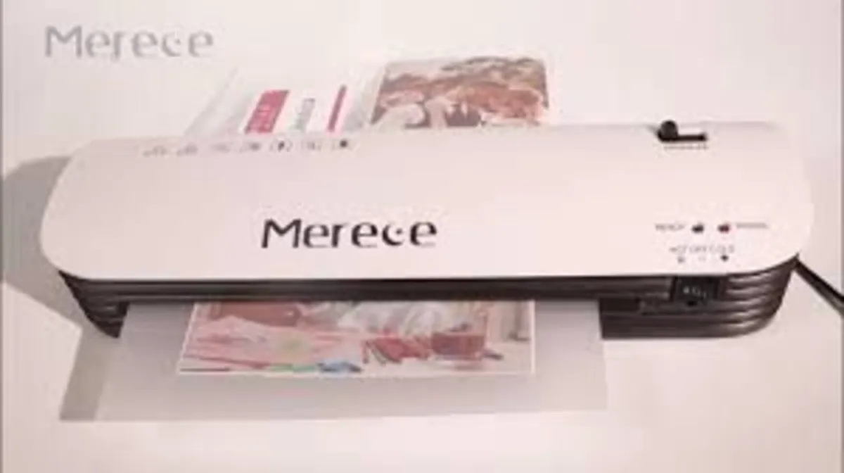 Lamination Machine Kit + Accessories Pouches Paper - Image 4