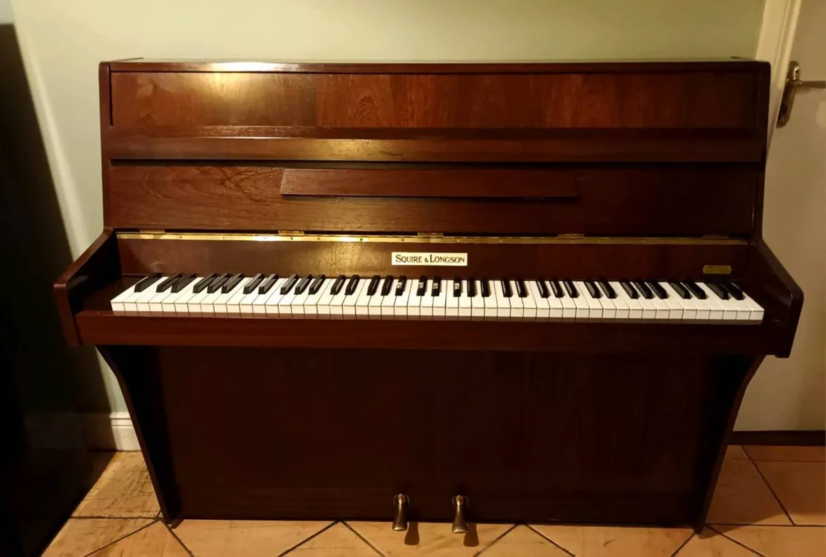 Miniature British Restored Piano - Image 1