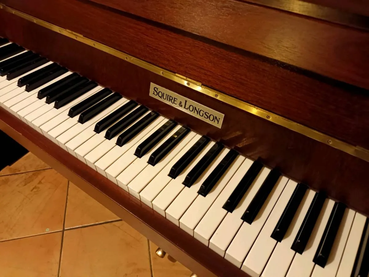 Miniature British Restored Piano - Image 4