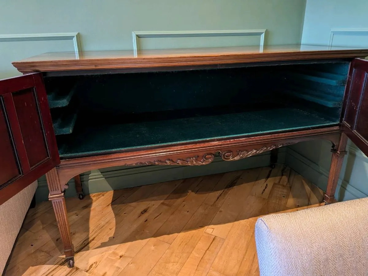 Antique Mahogany Sideboard / Credenza (Edwardian / - Image 2