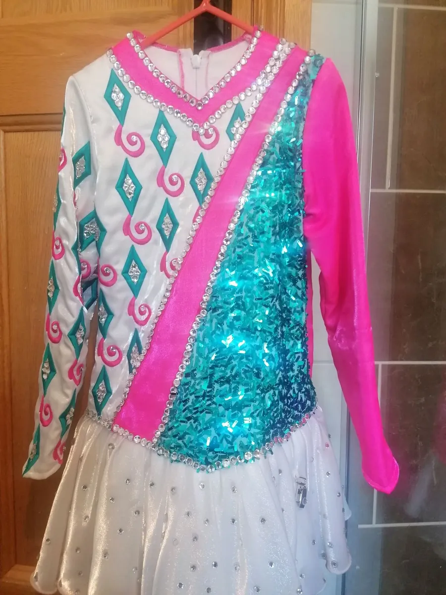 Irish Dancing Dress 8-9 - Image 1