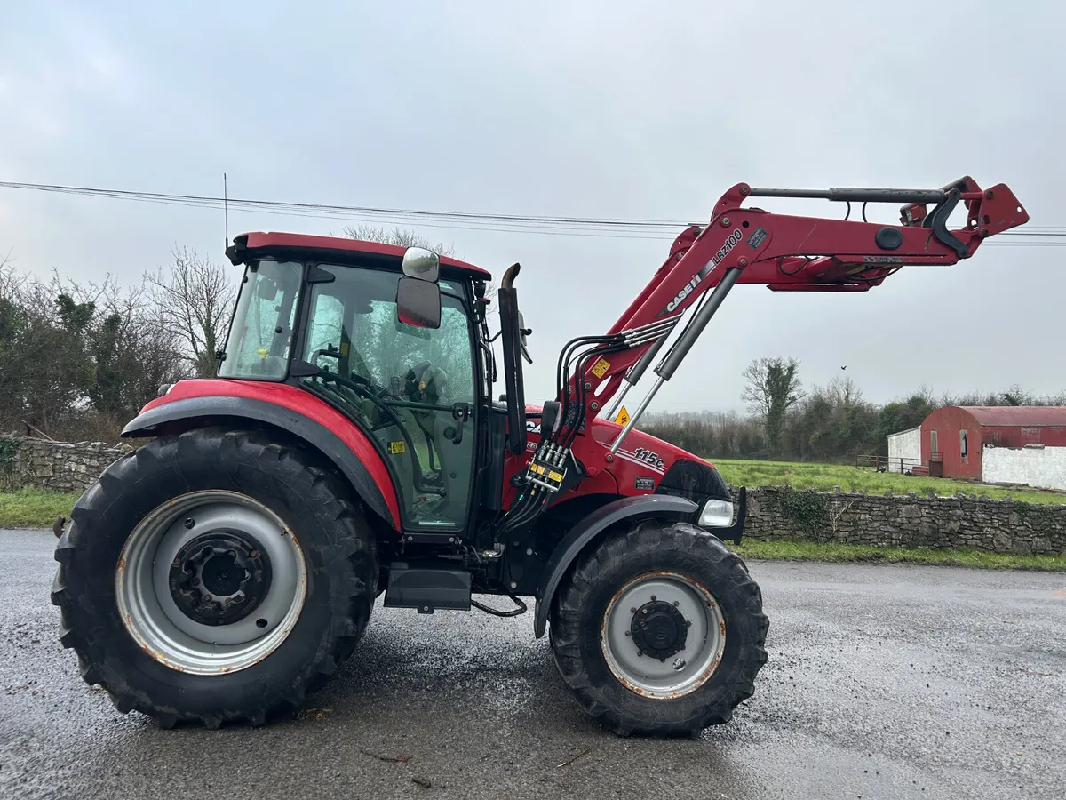 2017 Case Farmall 115C with Loader - Image 4