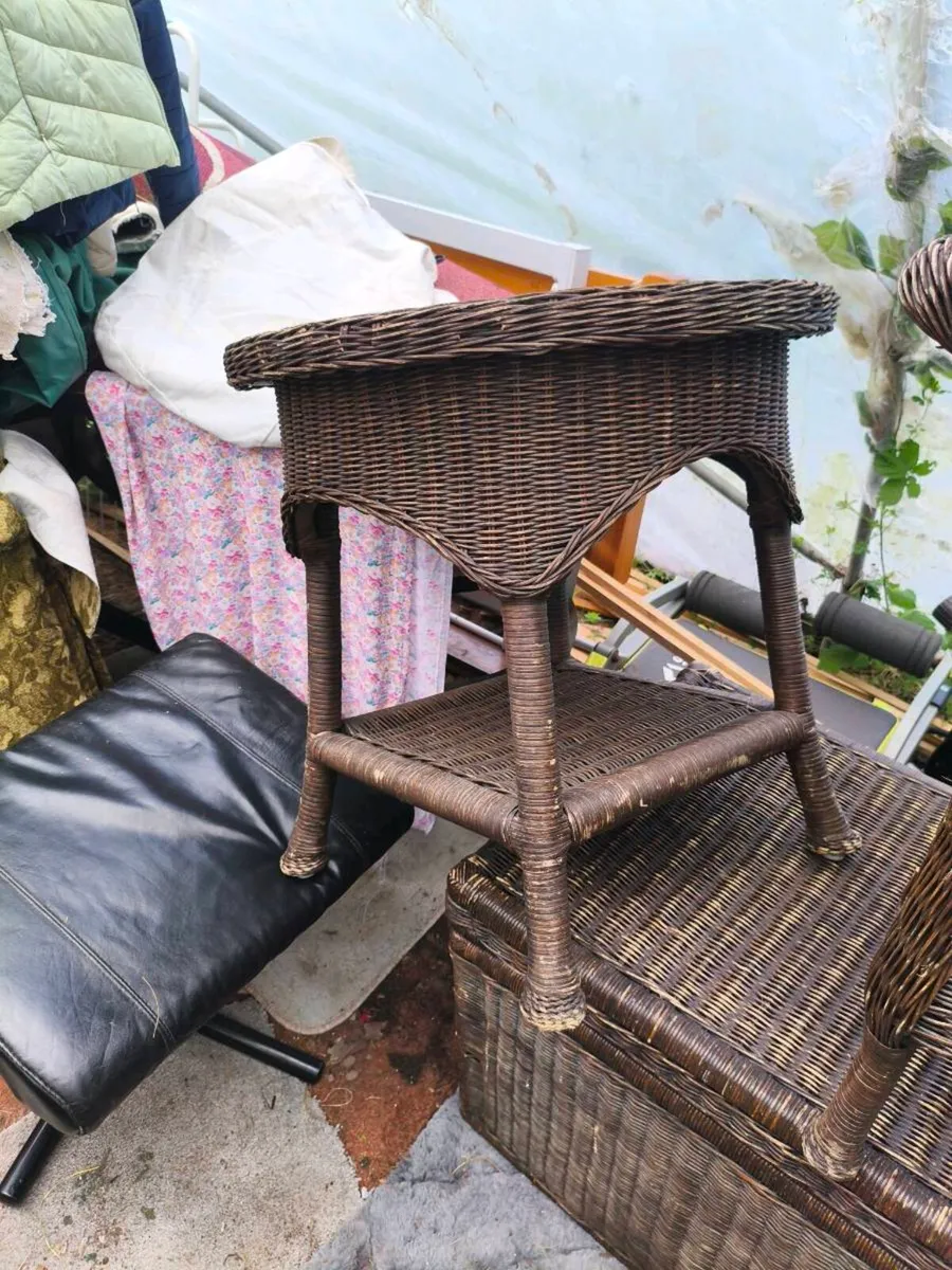 Like new set rattan furniture - Image 2