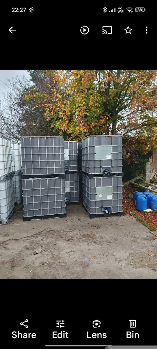 1000 ltr IBC tanks - Image 4