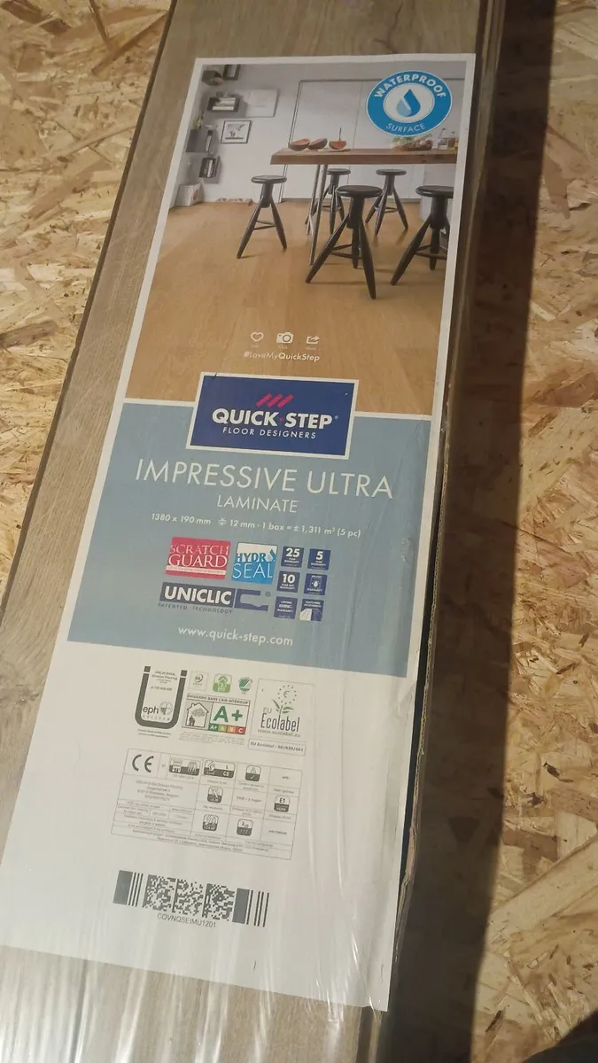Quick-Step 12mm Laminate Flooring x 4 boxes - Image 2