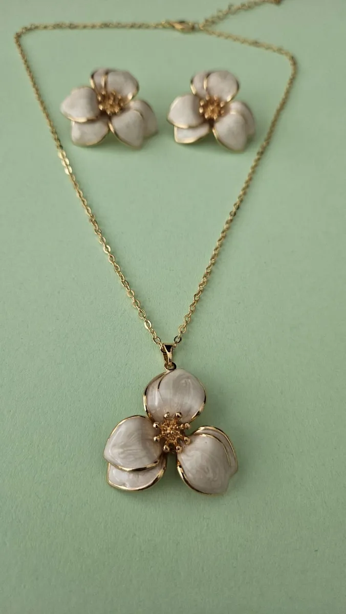 Earrings and Necklace - Image 1