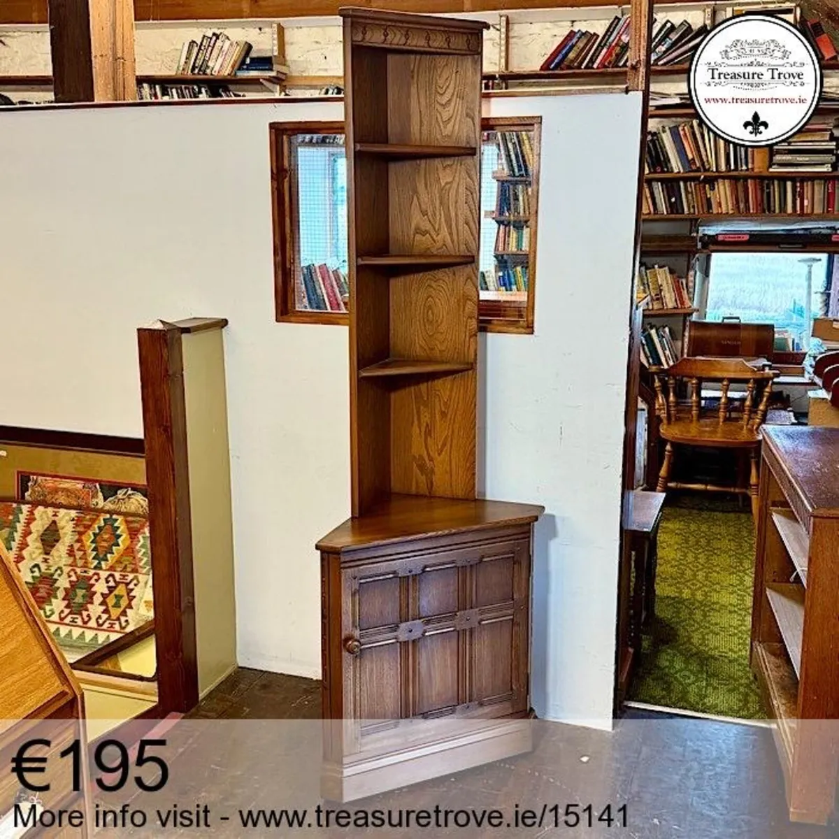 Antique and Vintage Corner Cabinets - Image 4