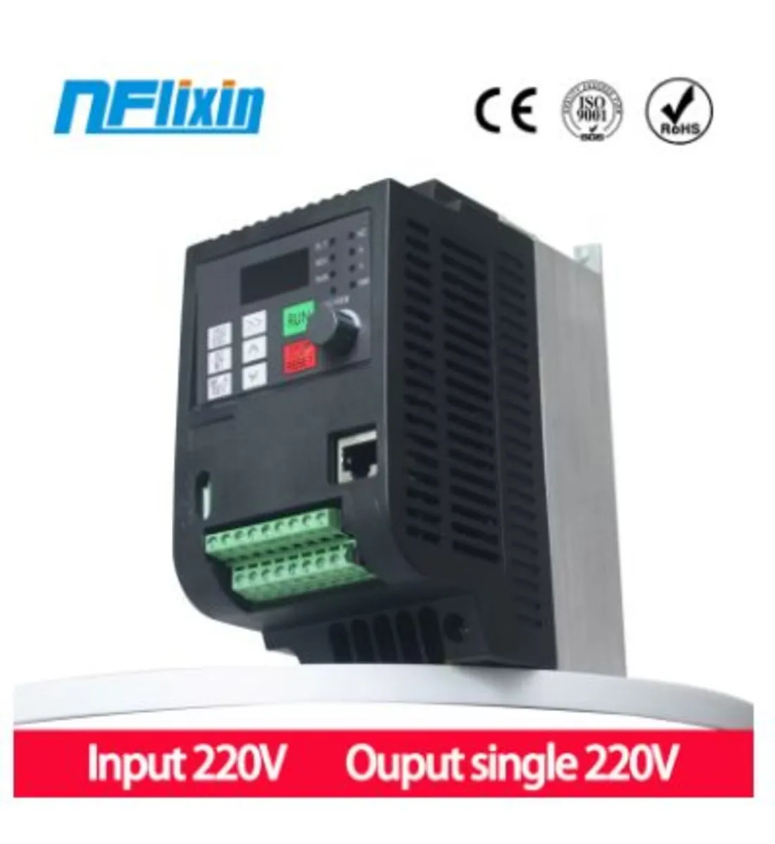 Inverter 5.5KW VFD Drive 1PH 220V to 3PH 380V - Image 1