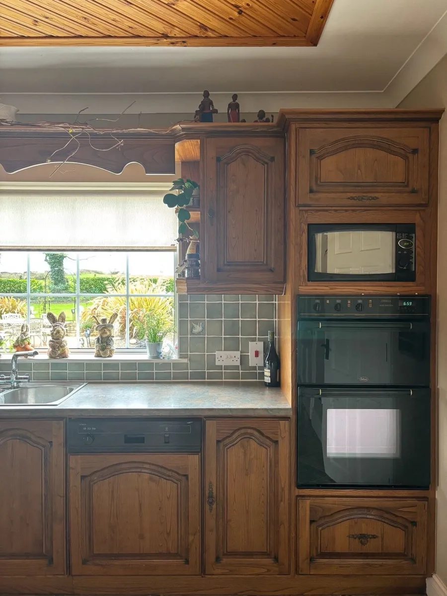 Solid Chestnut Kitchen for Sale - Image 2