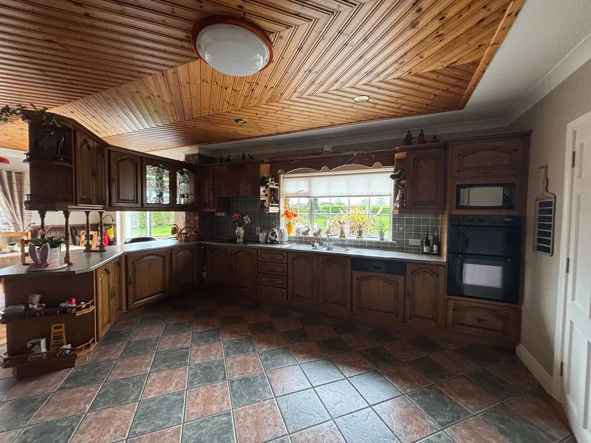 Solid Chestnut Kitchen for Sale - Image 1