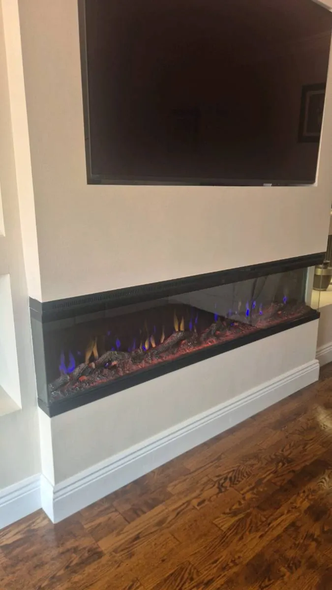 3 sides Electric Fireplaces . Free delivery. - Image 3