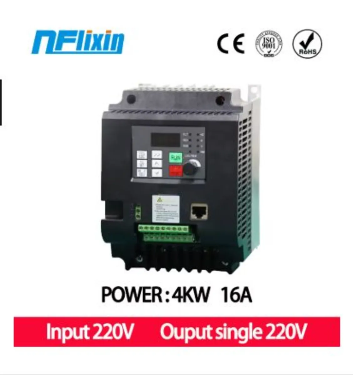 Inverter 1.5KW VFD Motor 1PH 220V to 3PH 380V - Image 2