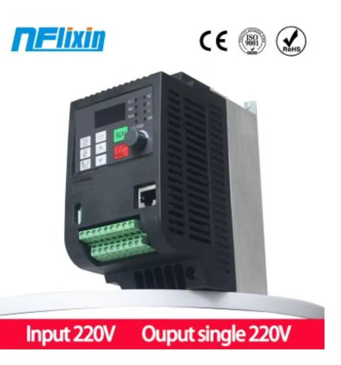 Inverter 2.2KW VFD Motor 1PH 220V to 3PH 380V - Image 1