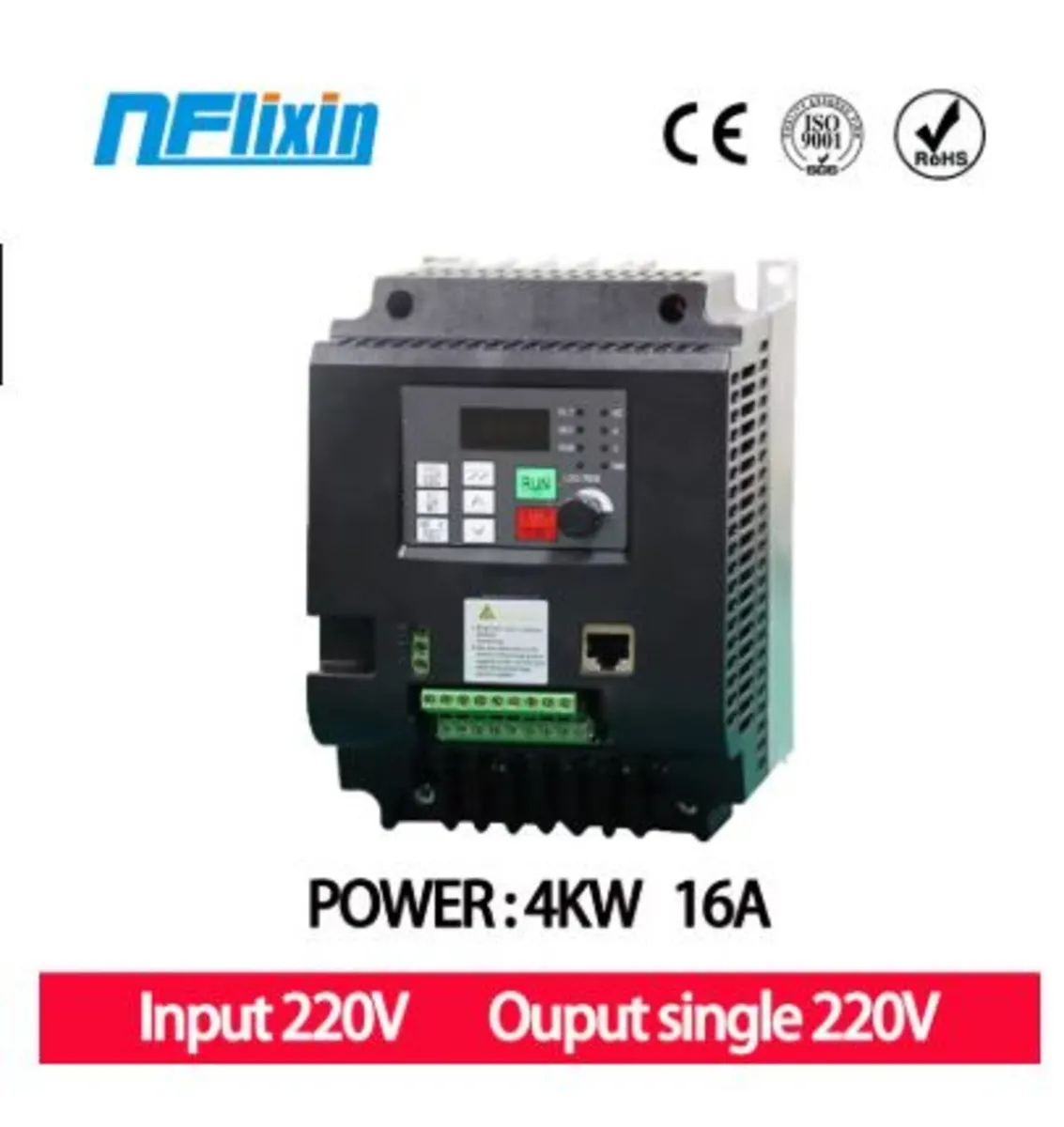 Inverter 2.2KW VFD Motor 1PH 220V to 3PH 380V - Image 2