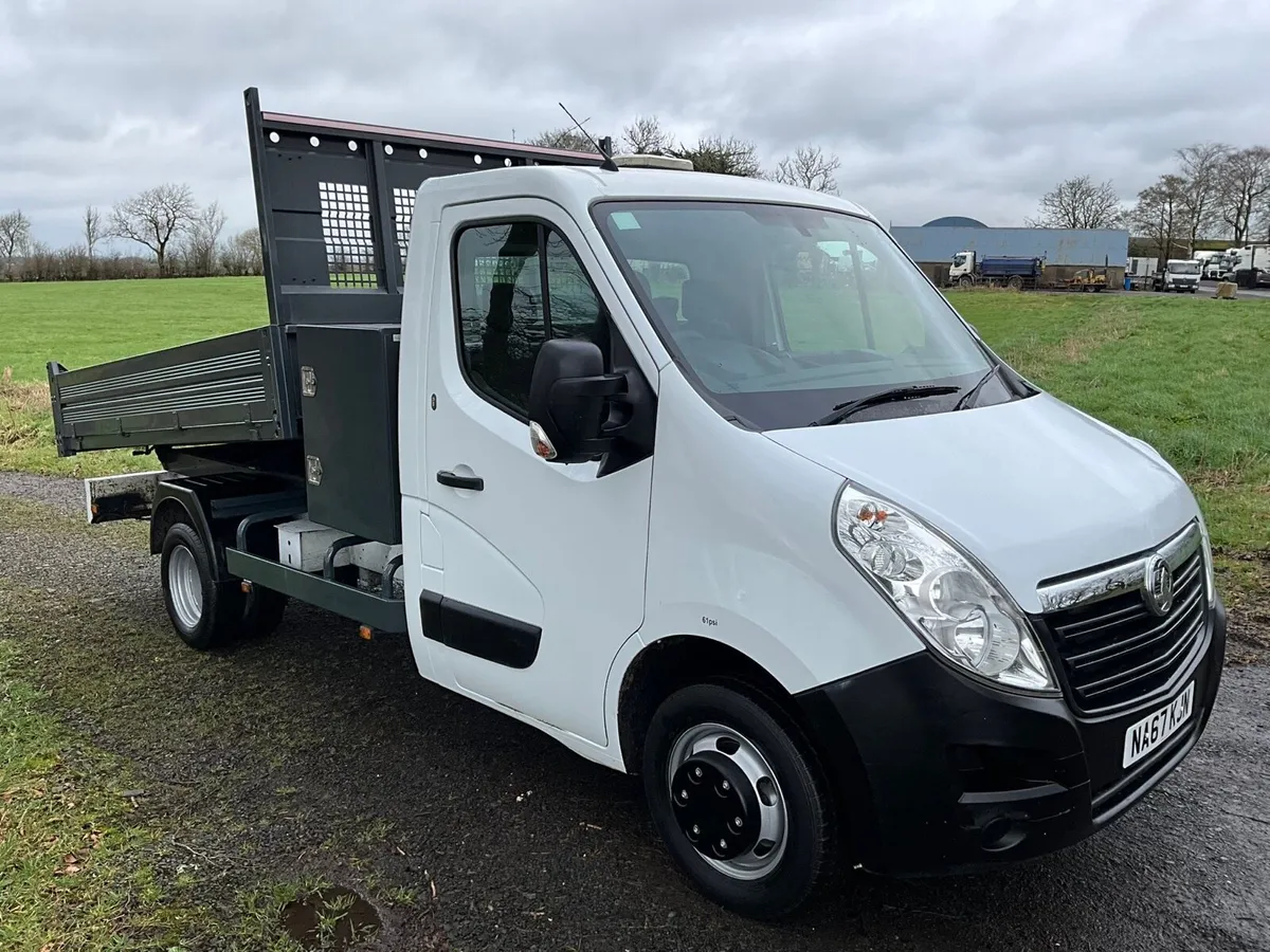 2018 Vauxhall Movano 2.3 RWD Tipper - Image 2
