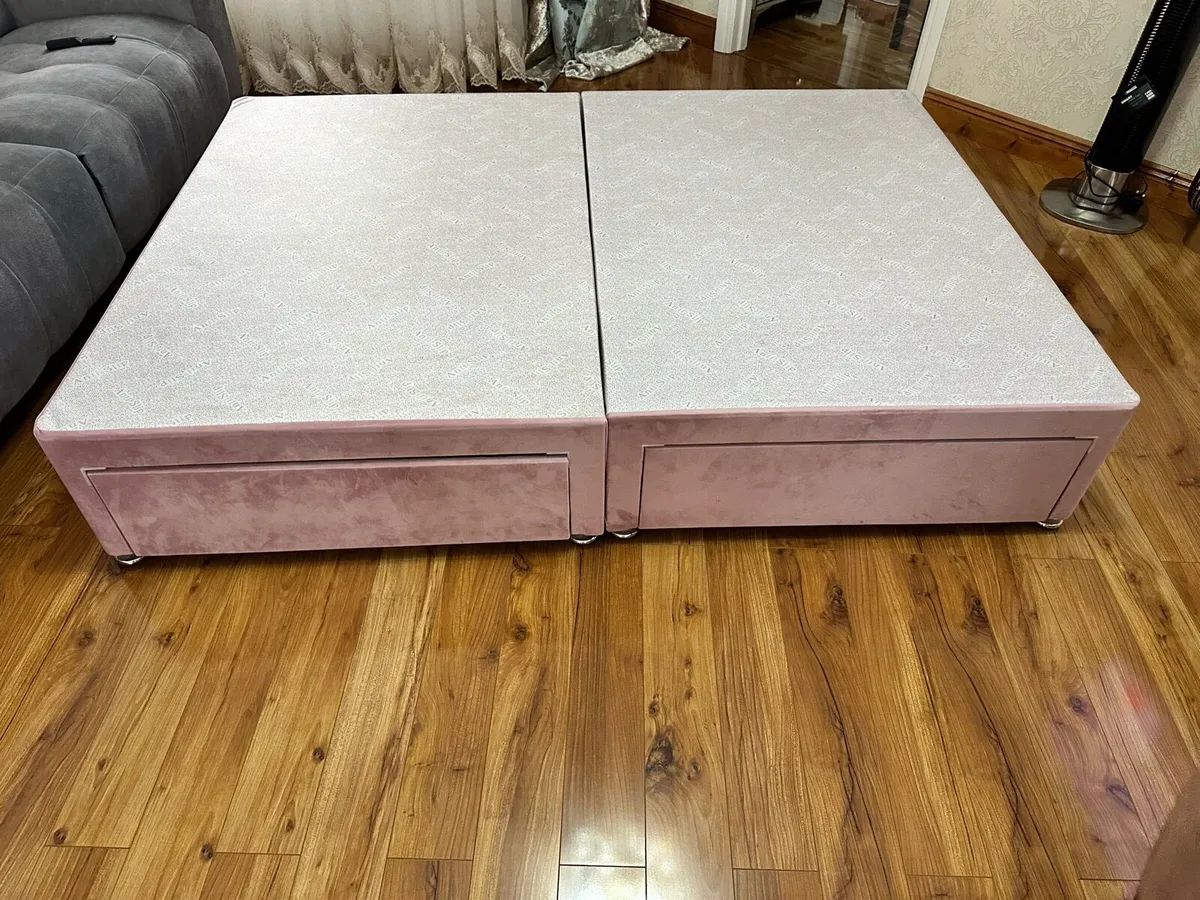 Bed base with storage - Image 1