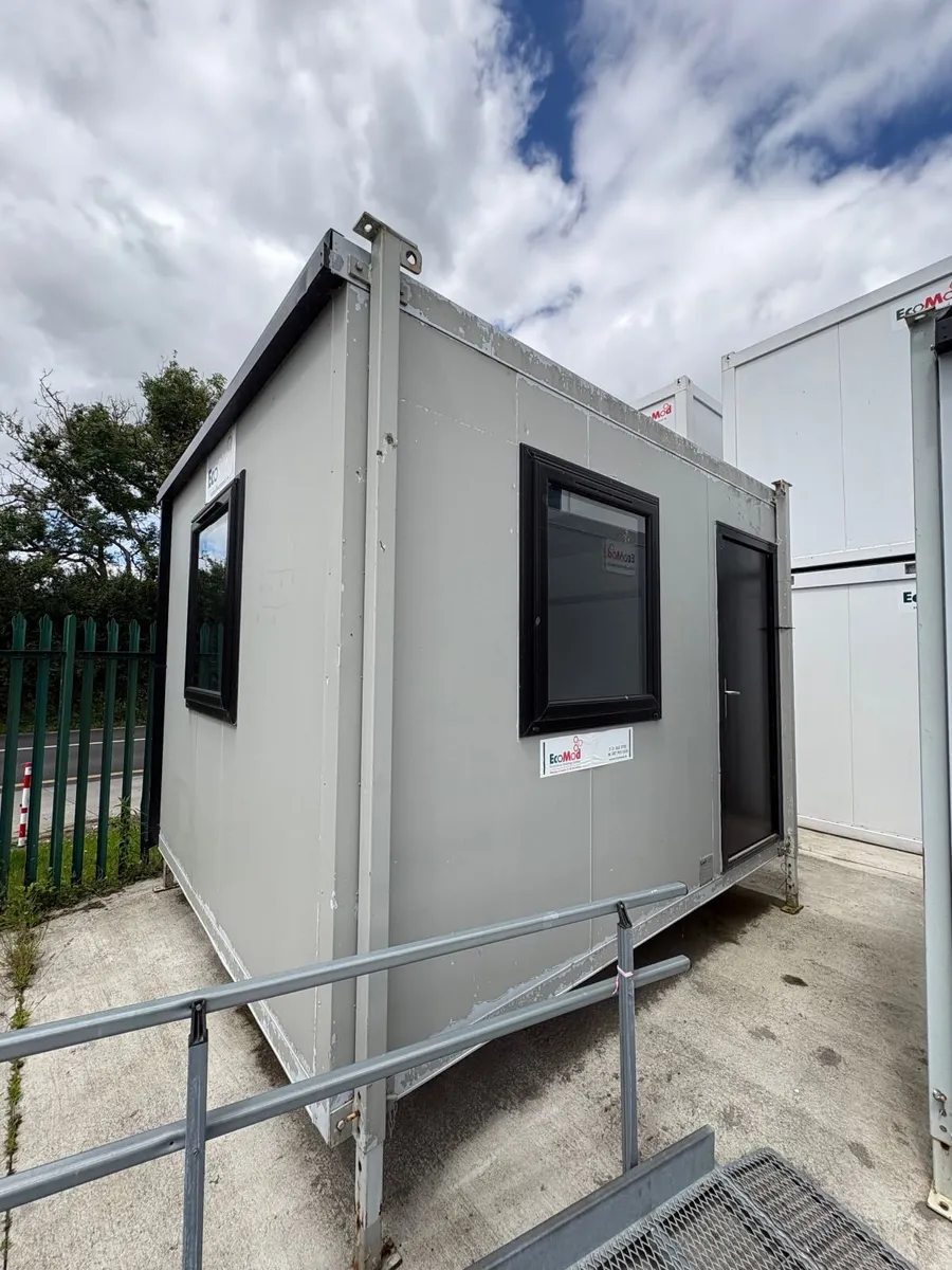 12ft x 10ft (3.6m x 3m) Open Plan Office Cabin - Image 2
