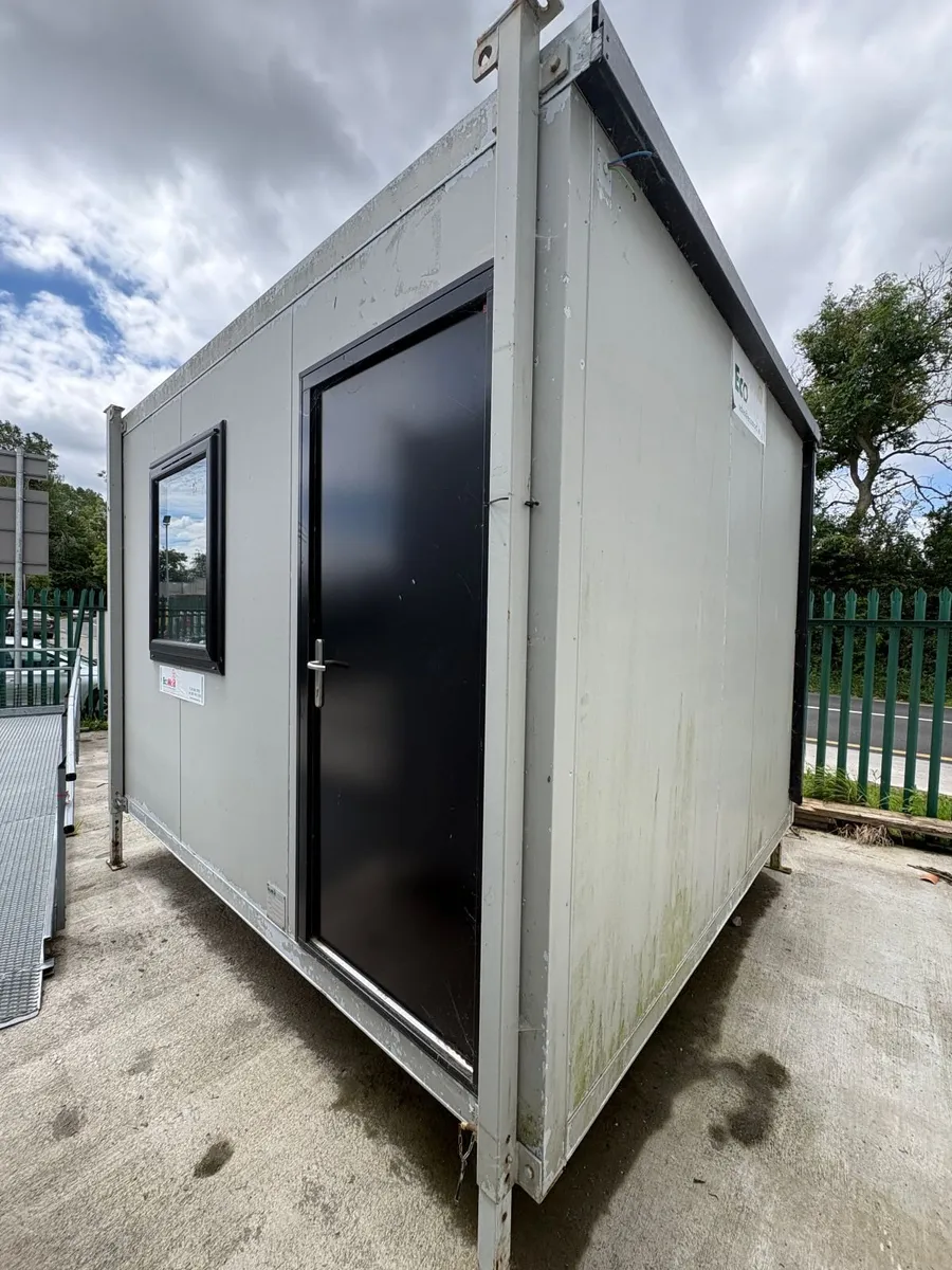 12ft x 10ft (3.6m x 3m) Open Plan Office Cabin - Image 1