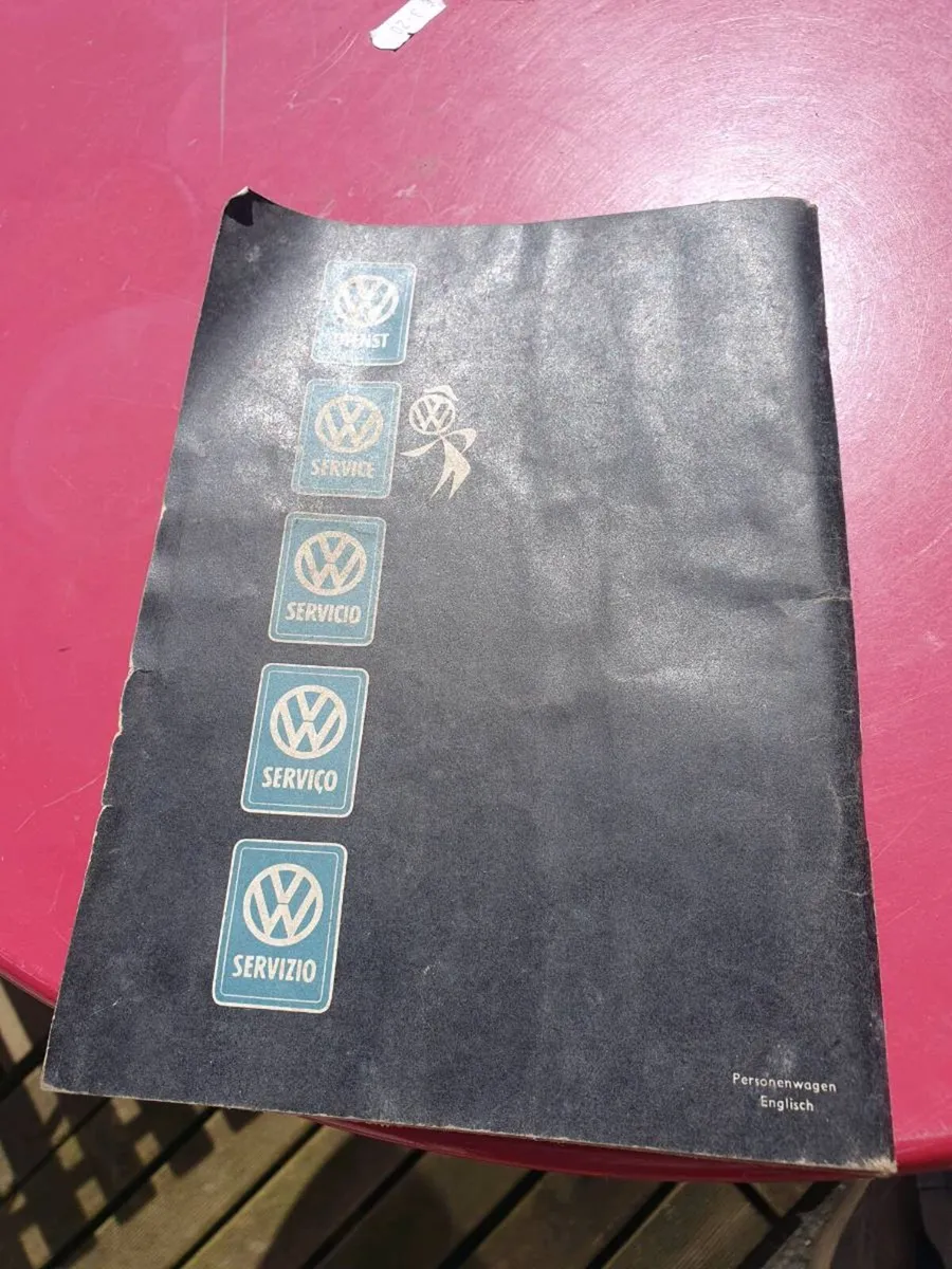1959 VW Beetle instruction manual - Image 4