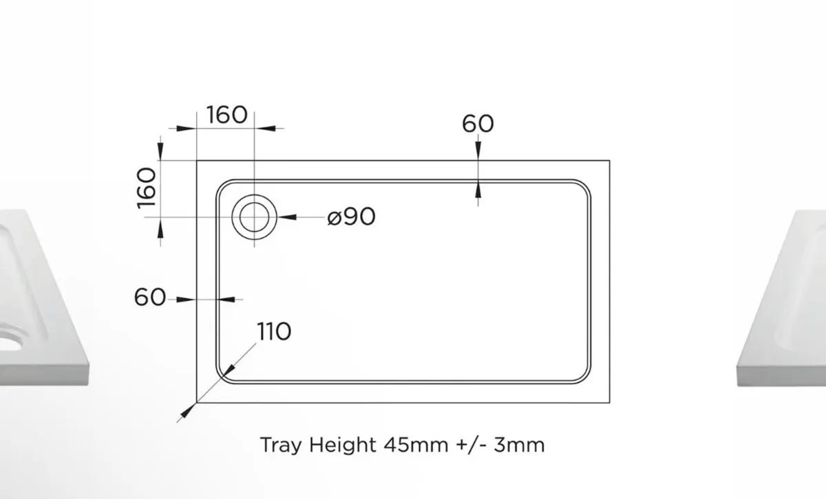 Shower Tray Brand new - Image 2