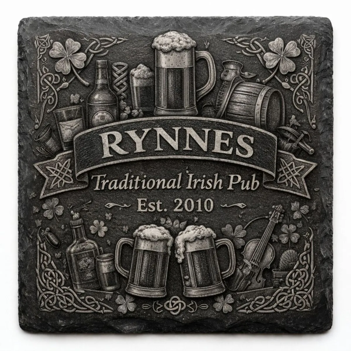 Personalised slate coasters - Image 4