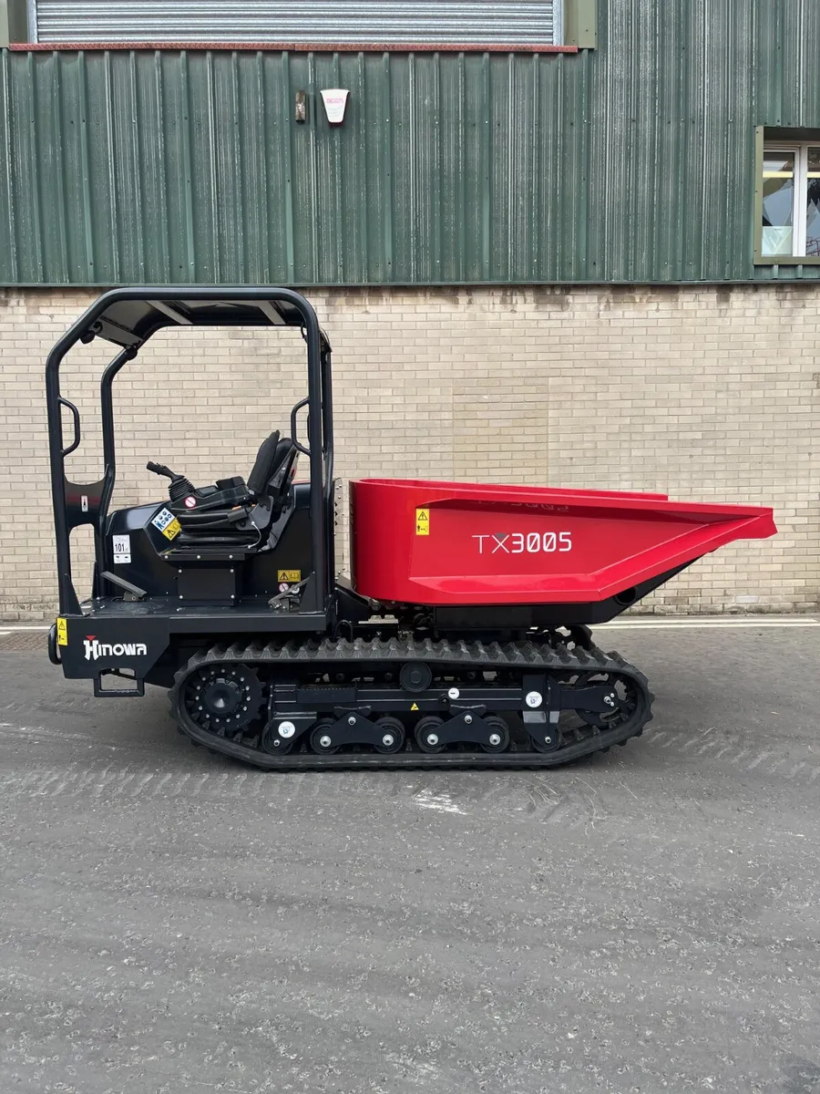 New Hinowa TX3005 Tracked Dumpers - Image 3