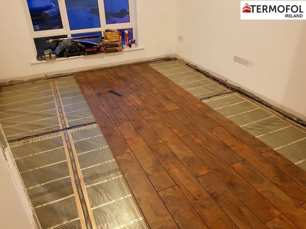 Underfloor heating laminate vinyl floor bedroom - Image 4