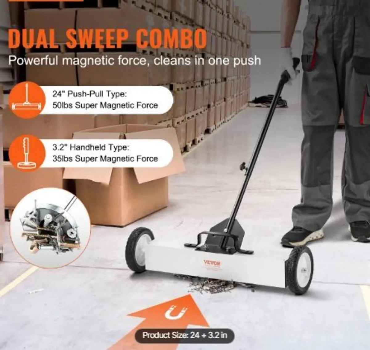 24-Inch Magnetic Sweeper - Image 1