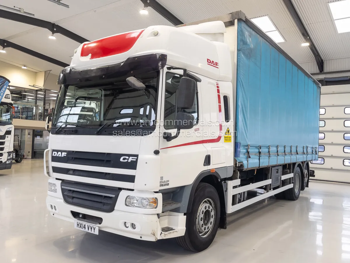 2014 DAF CF 75.310 CURTAINSIDER - Image 3