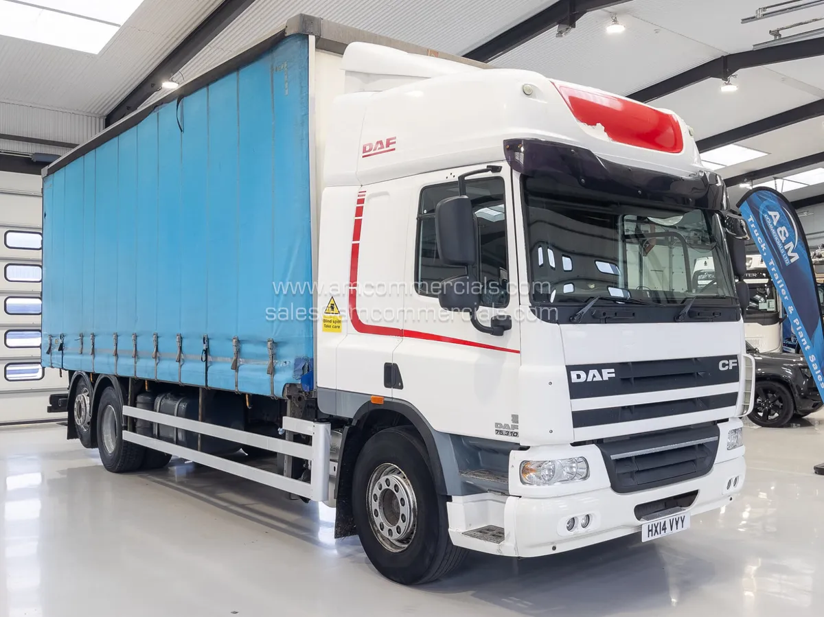2014 DAF CF 75.310 CURTAINSIDER - Image 1
