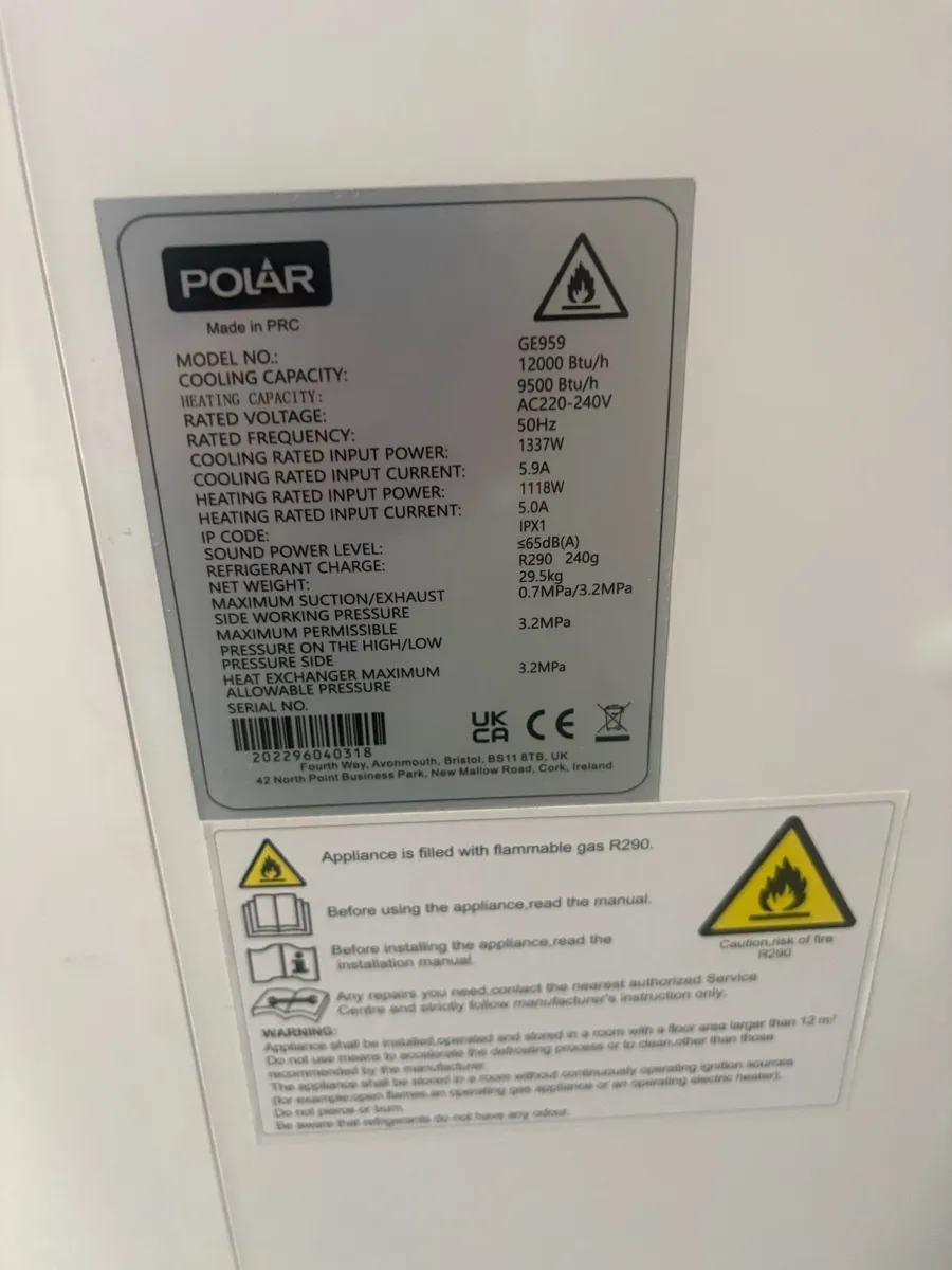 Polar Air conditioning unit - Image 3
