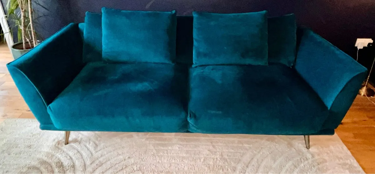Sofa, Armchair and Footstool - Image 2