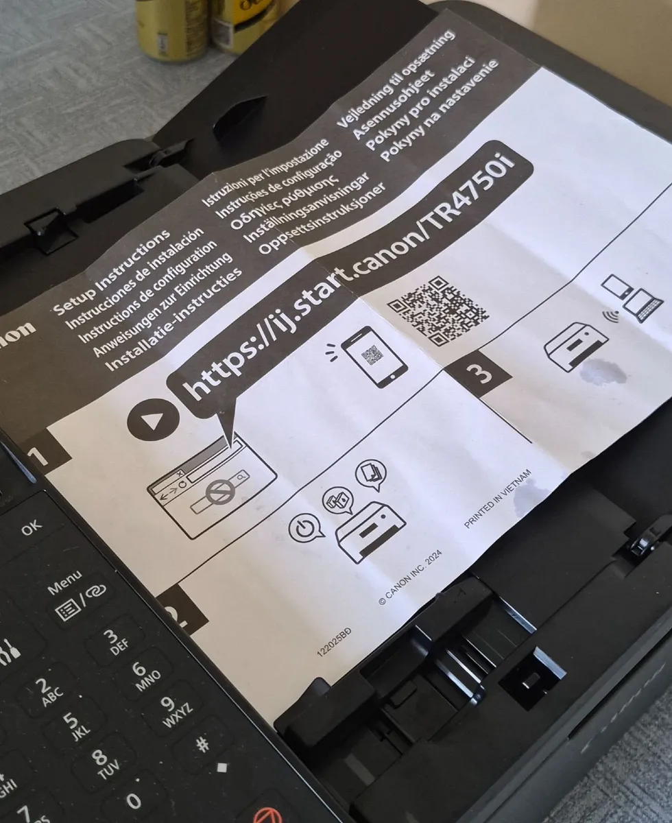 Canon Pixma TR4750i Printer - Image 1