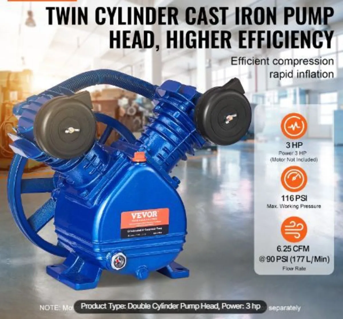 Air Compressor Pump Head - Image 1