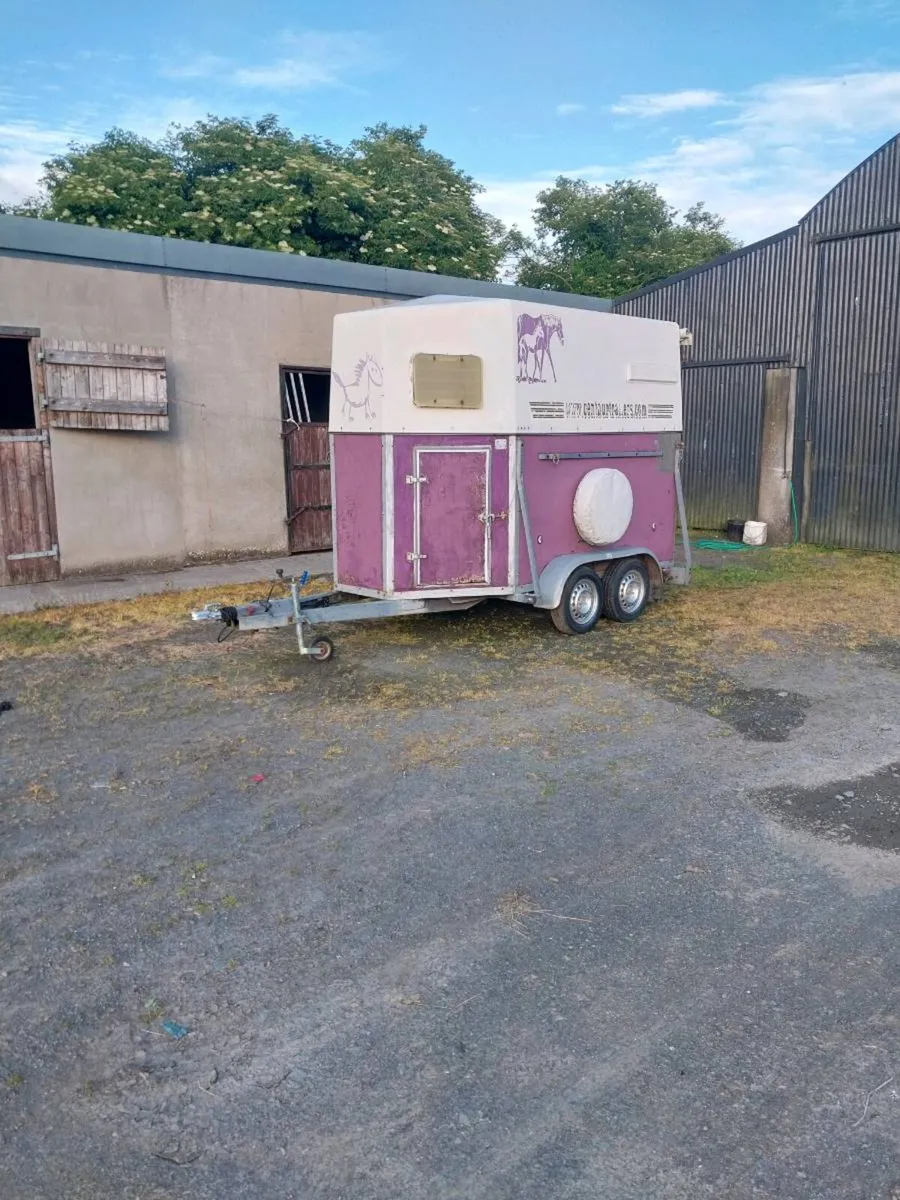 DOUBLE HORSEBOX FOR SALE - Image 1