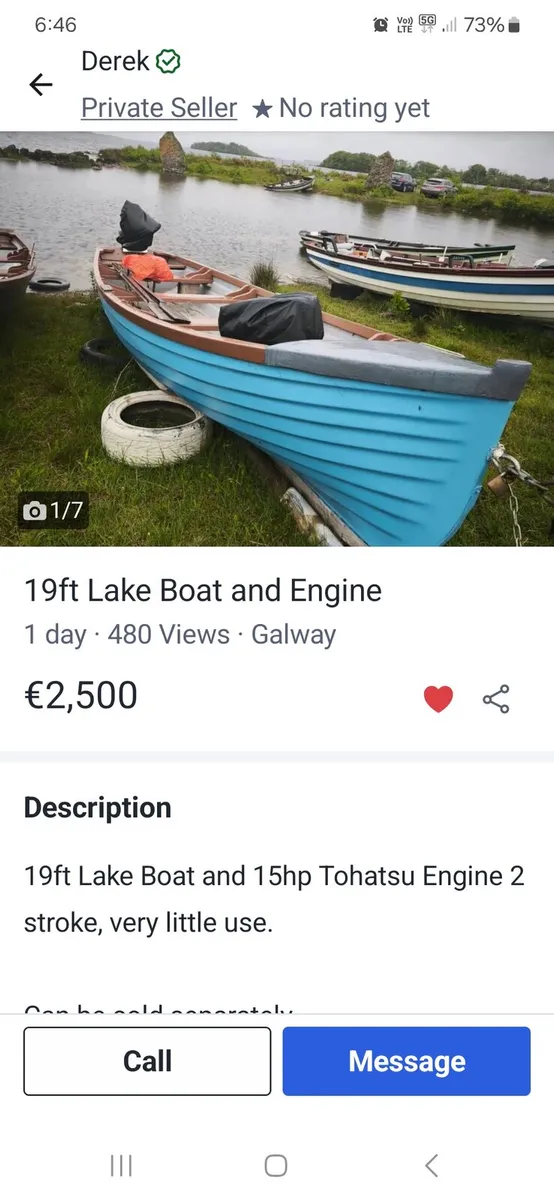 Buyer beware lake boat and engine - Image 2