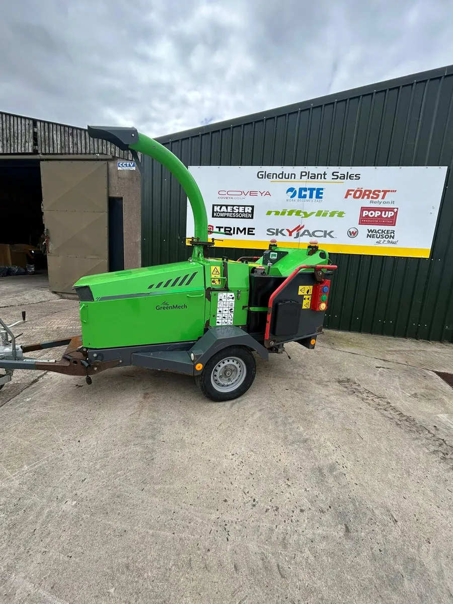 2018 Greenmech ARB 190 woodchipper - Image 1