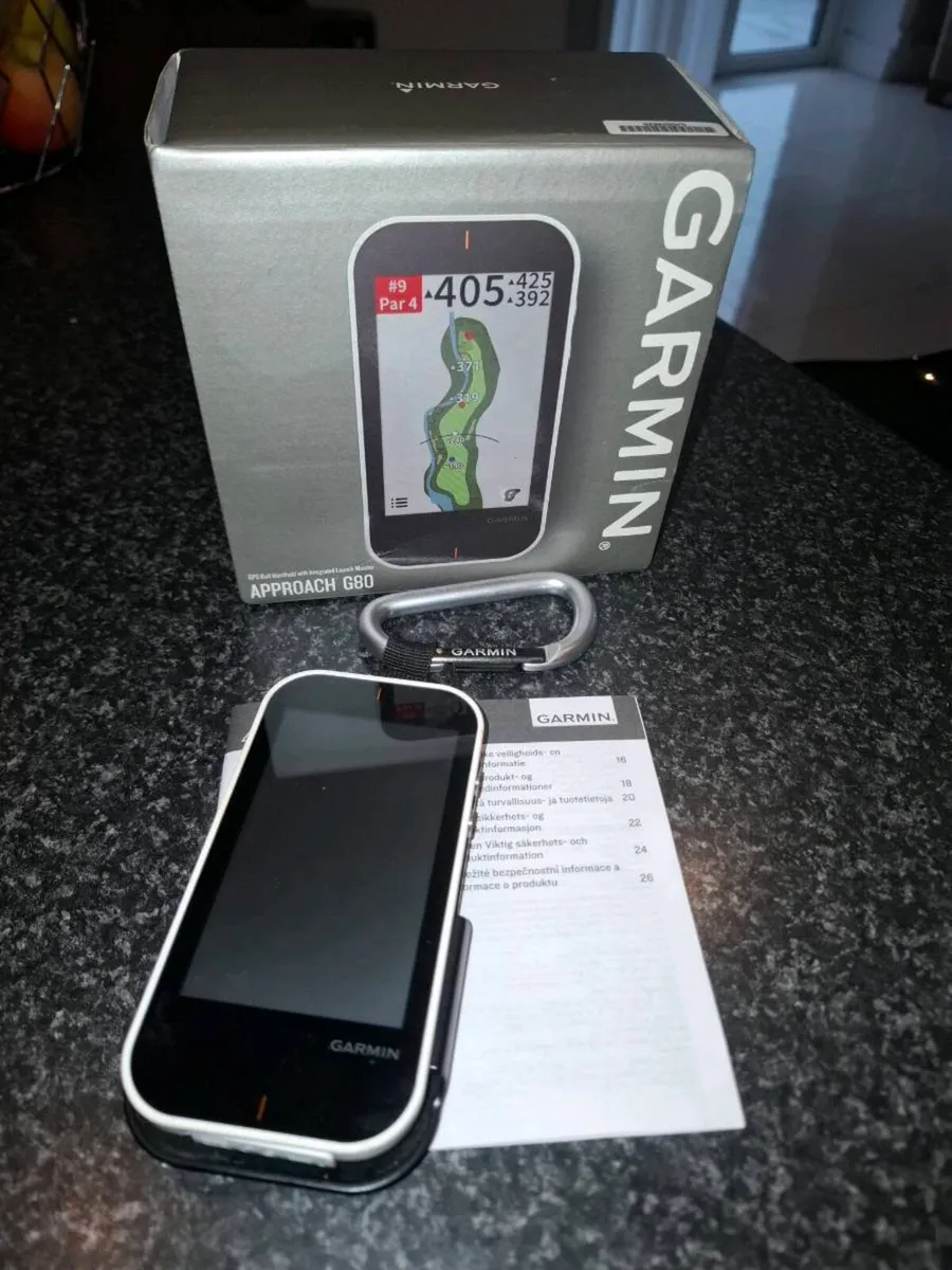 Garmin approach g80  gps and launch monitor - Image 1
