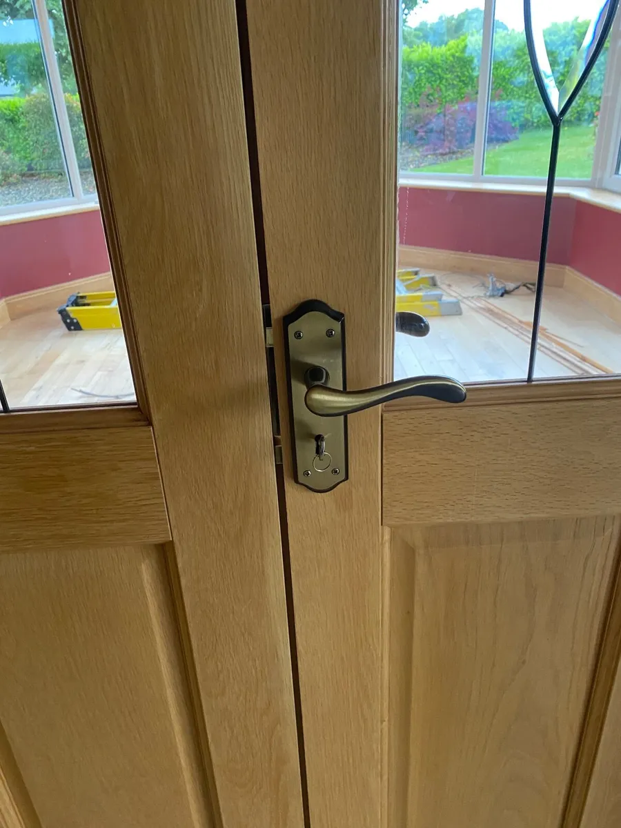 Oak double doors - Image 2