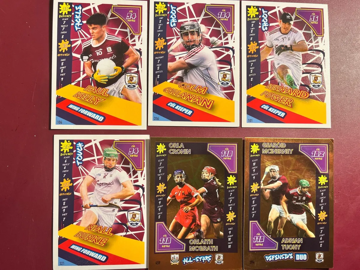 Galway Heroes GAA trading cards - Image 1