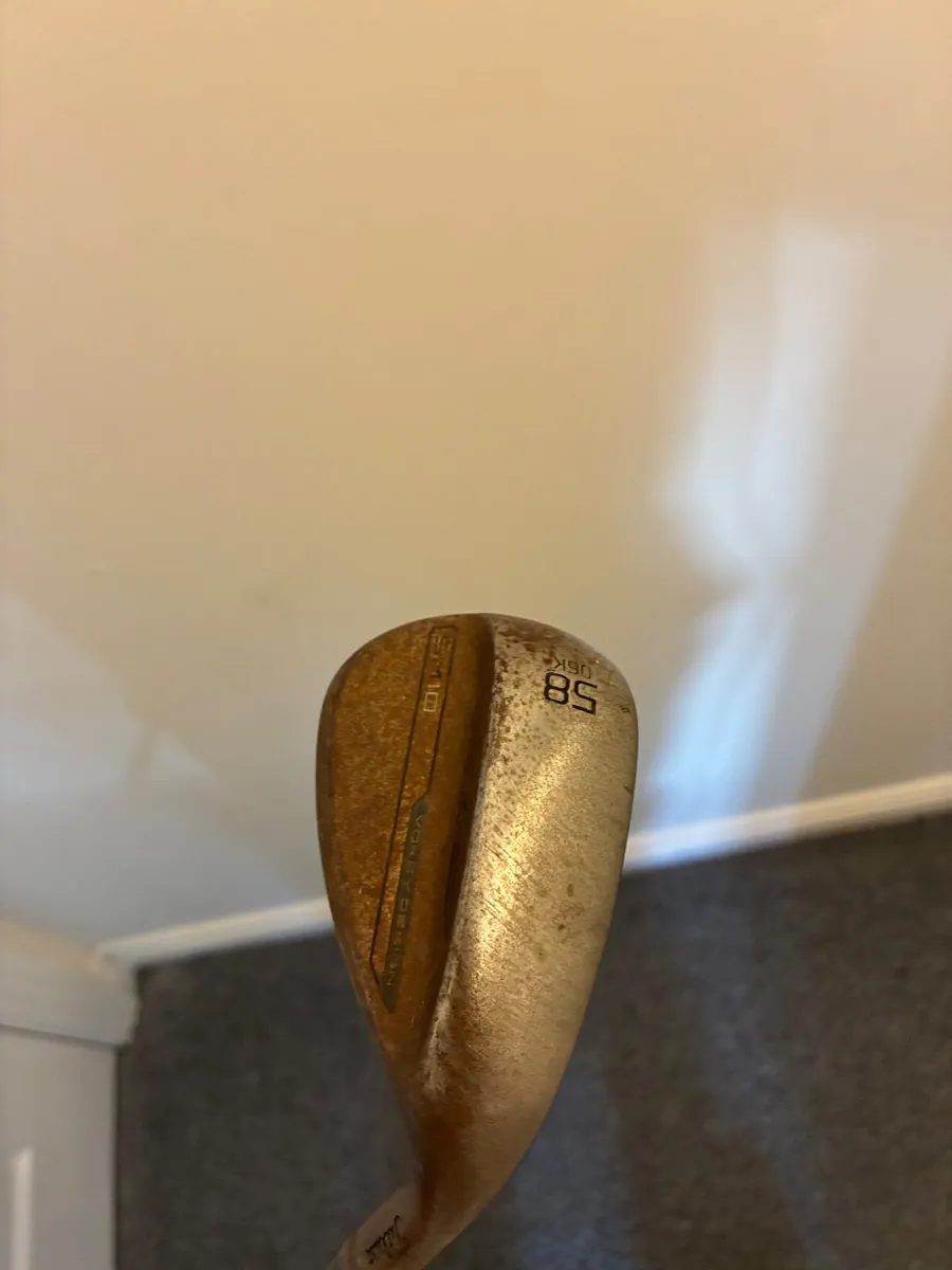 58 degree Wedge Raw finish - Image 2