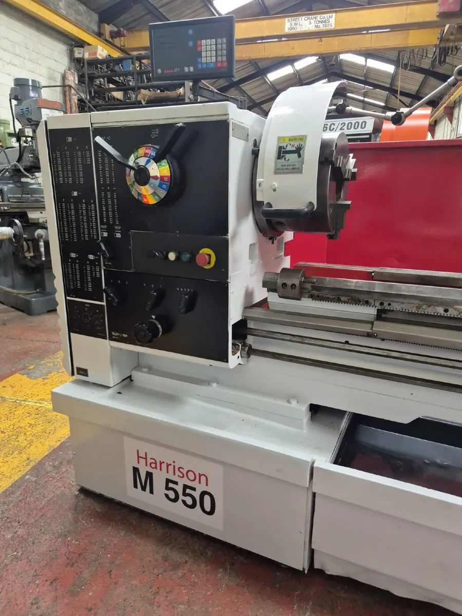 Harrison M550 Lathe - Image 2