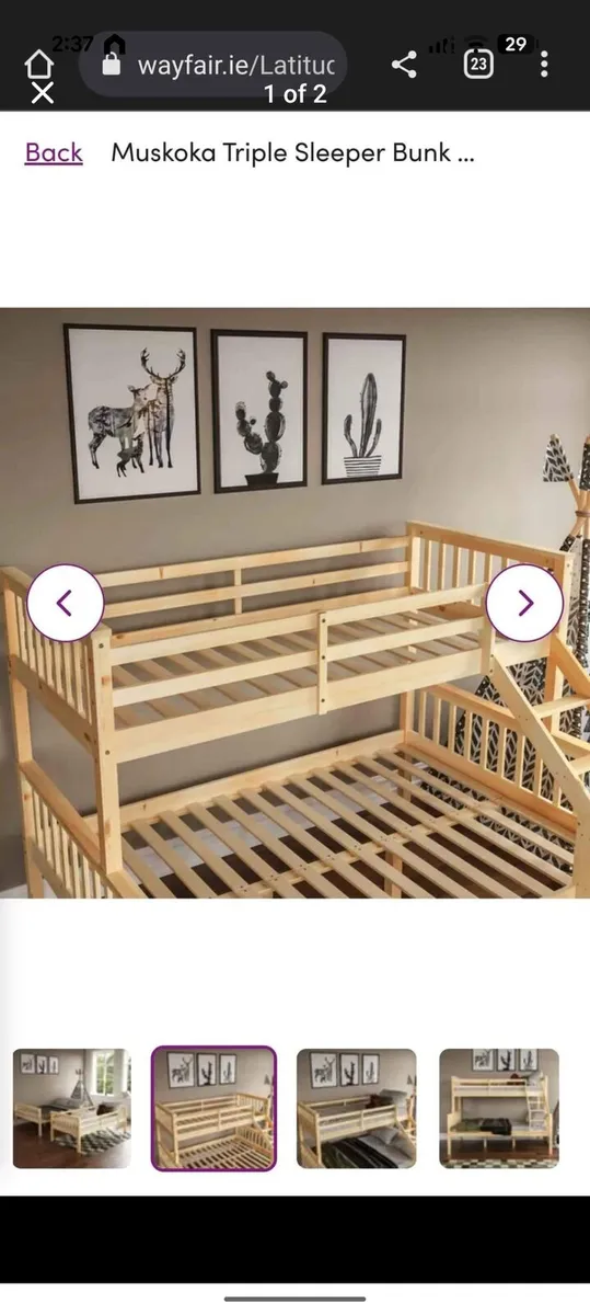 Triple bunk bed - Image 2