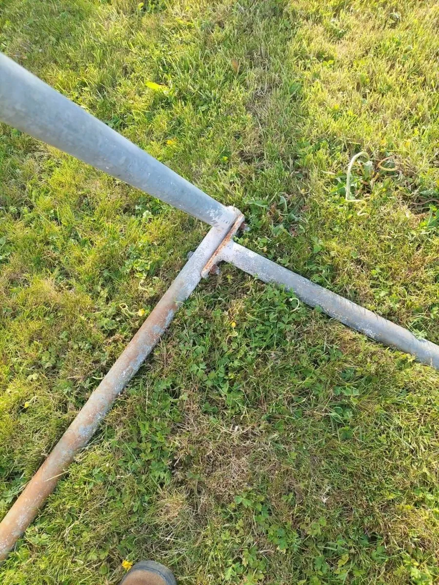 Goalposts Goal Posts Galvanised 6ft x 13ft (2mx4m) - Image 2