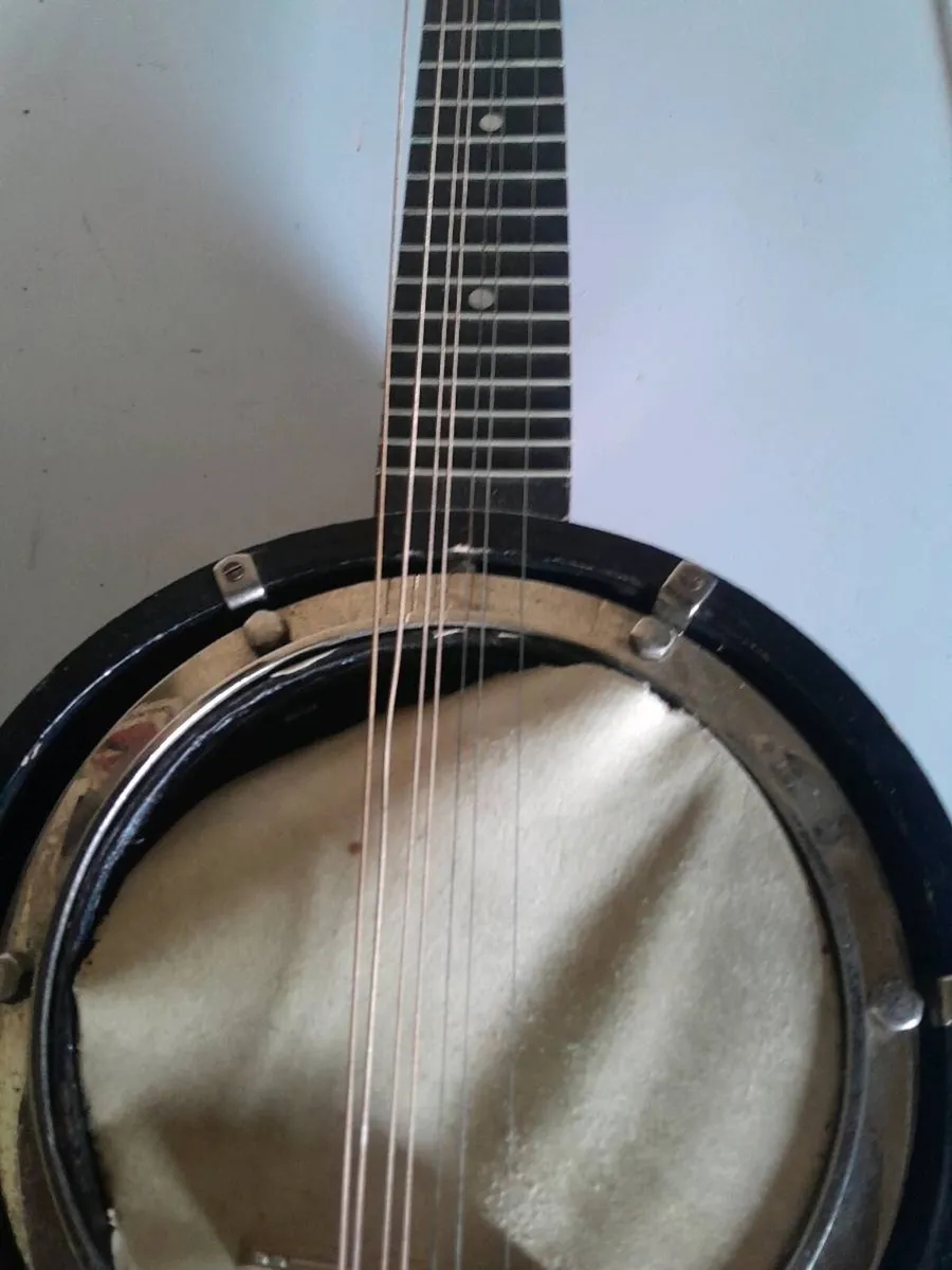 Vintage reliance bango mandolin - Image 4