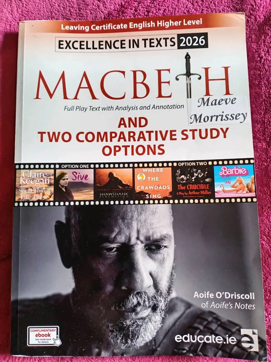 English Play - Macbeth - Leaving Cert - Image 1