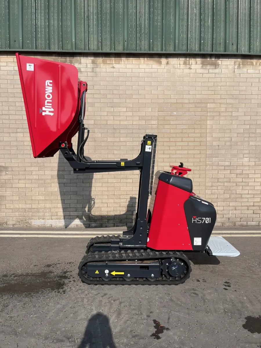 New Hinowa Dumpers Range In Stock - Image 4