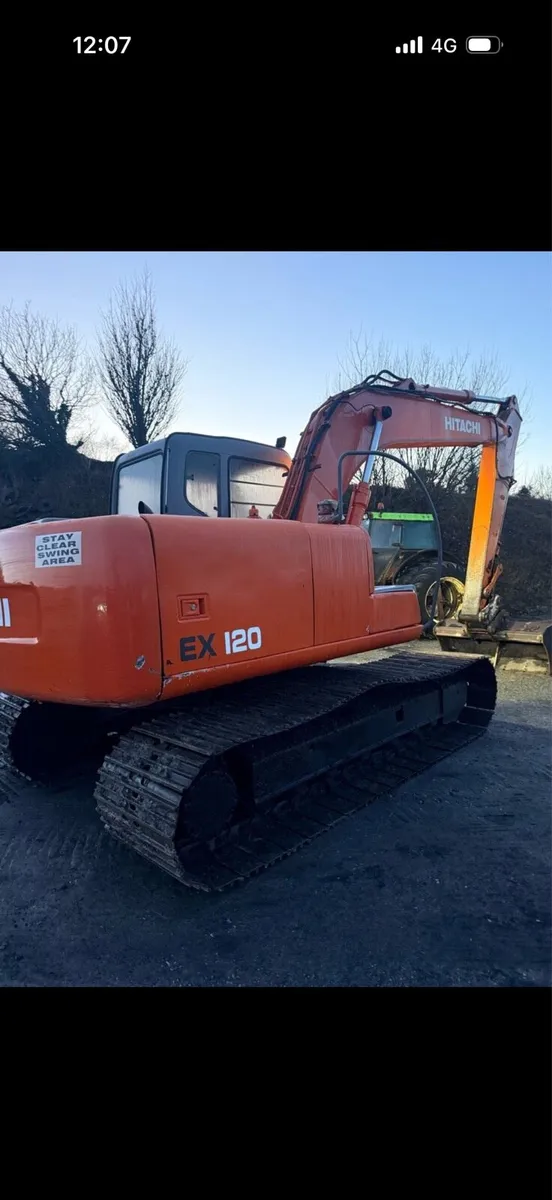 2001 Hitachi ex120-5 (trade in taken) - Image 4